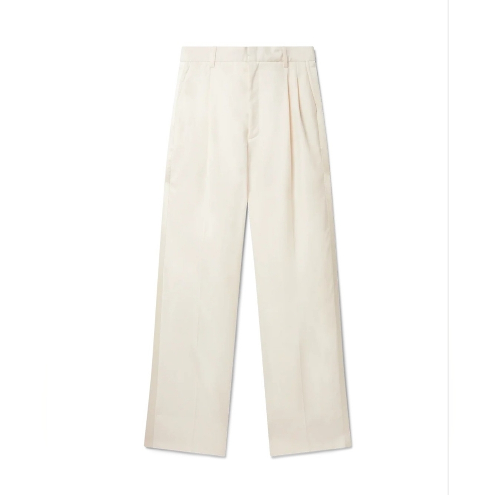 Casablanca Cream Virgin Wool Pants